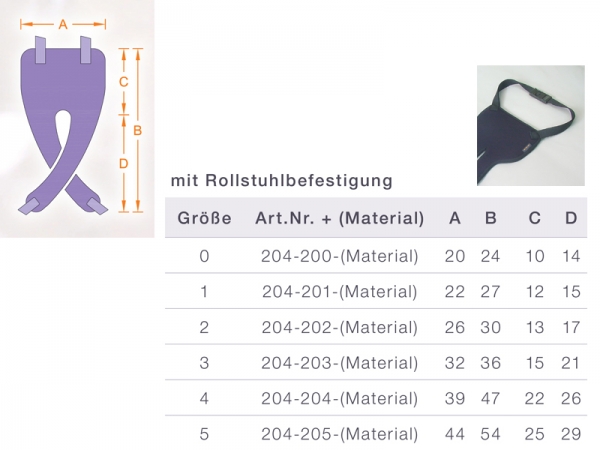 Sitzhose Komfort
